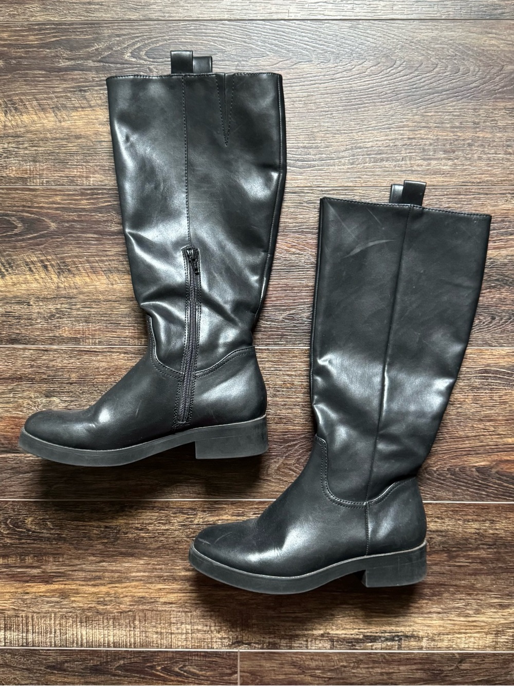 A New Day Black Tall Boots 8